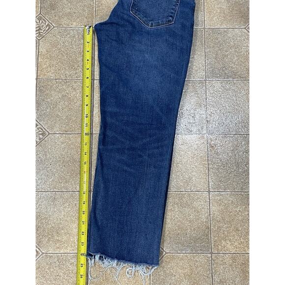 Lucky Brand Jeans Zoe High Rise Straight Leg Raw Hem Women's Size 8/29R - Picture 5 of 16